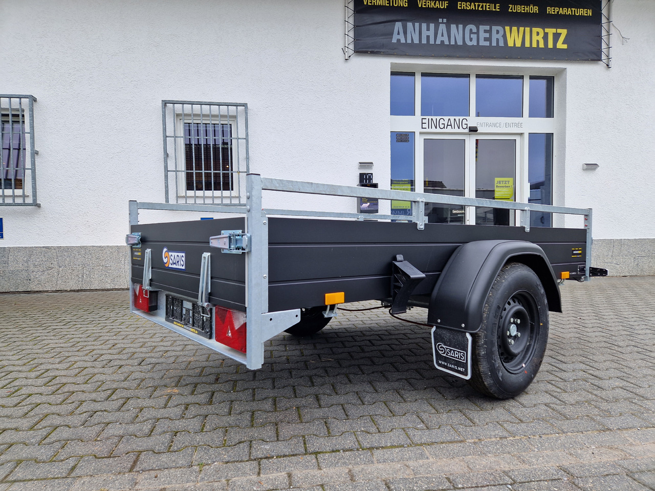 Saris Anhänger DV135 McAlu Pro MP 255x133x44cm black klappbare Vorderwand 1350kg leasing Saris Anhänger DV135 McAlu Pro MP 255x133x44cm black klappbare Vorderwand 1350kg: obrázek 8
