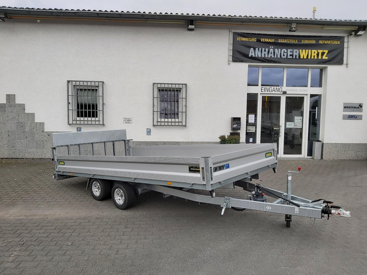 Unsinn Maschinentransporter PKL 3042-10-2040 426x204x350cm easyload Alufelgen 3000kg - Přívěs plato/ Valník: obrázek 4 Unsinn Maschinentransporter PKL 3042-10-2040 426x204x350cm easyload Alufelgen 3000kg - Přívěs plato/ Valník: obrázek 4