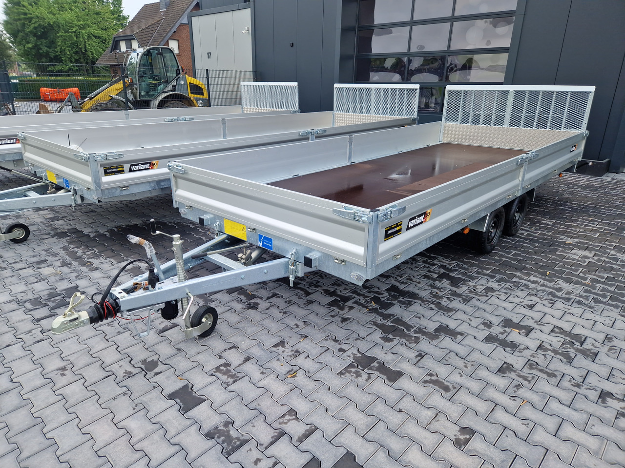 Variant Maschinentransporter 3552 UX Maxi Load 520x210x30cm Tandem Parabelfederung LED 3500kg - Přepravník stavebních strojů: obrázek 1 Variant Maschinentransporter 3552 UX Maxi Load 520x210x30cm Tandem Parabelfederung LED 3500kg - Přepravník stavebních strojů: obrázek 1