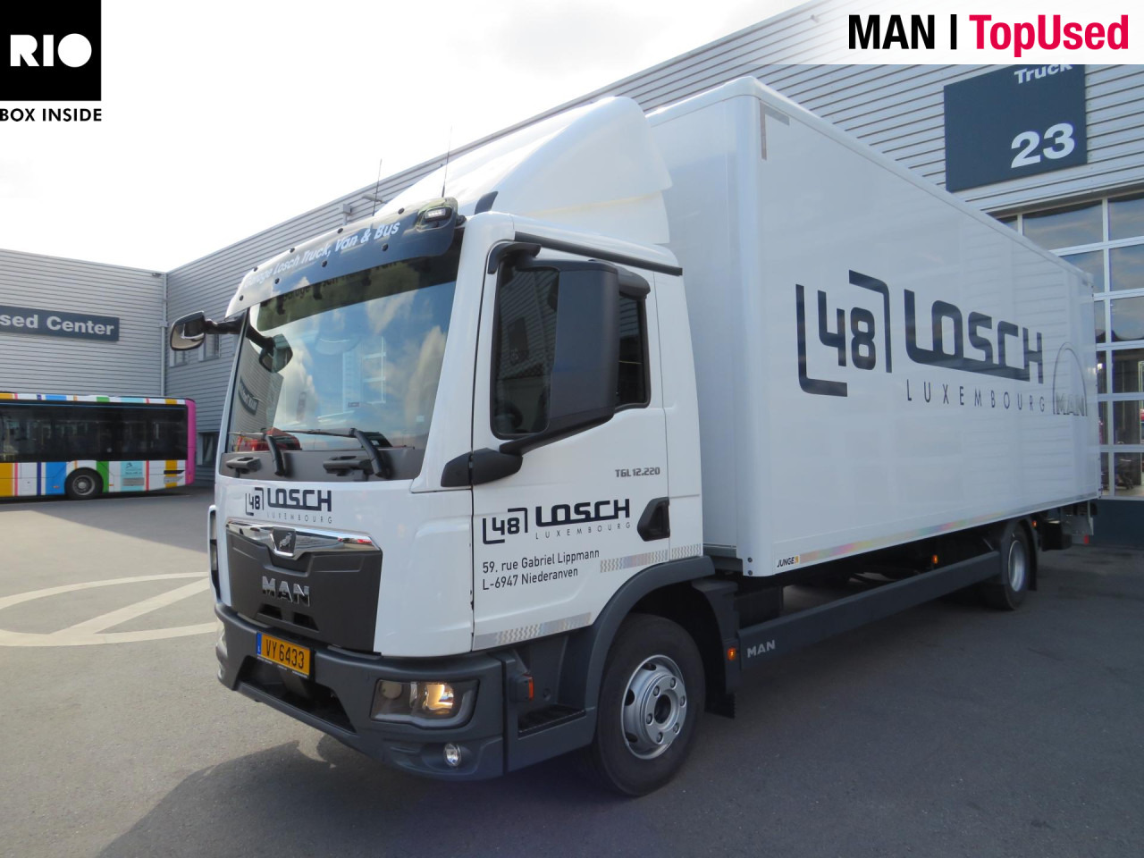 MAN TGL 12.220 4x2 BL CH JUNGE Koffer DHOLLANDIA LBW - Skříňový nákladní auto: obrázek 1 MAN TGL 12.220 4x2 BL CH JUNGE Koffer DHOLLANDIA LBW - Skříňový nákladní auto: obrázek 1