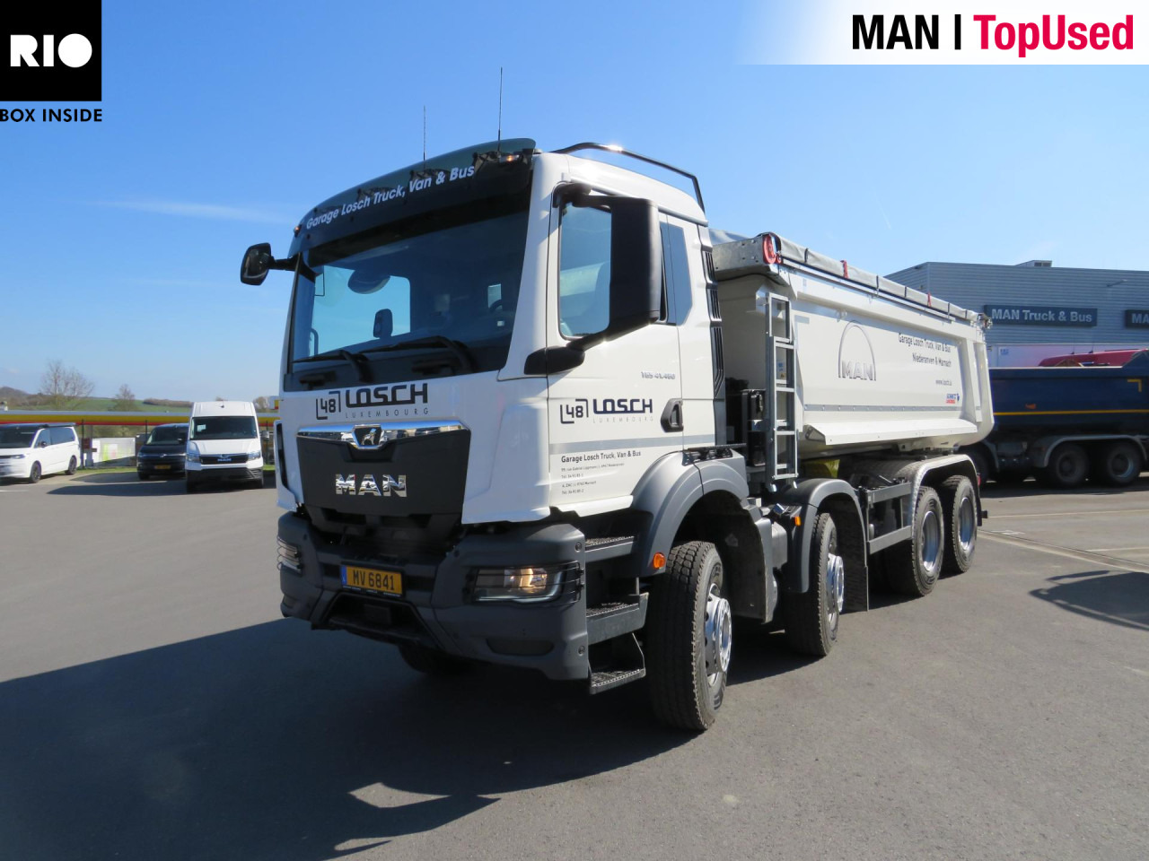 MAN TGS 41.480 8x4 BB CH Schmitz Muldenkipper Retarder - Sklápěč: obrázek 1 MAN TGS 41.480 8x4 BB CH Schmitz Muldenkipper Retarder - Sklápěč: obrázek 1