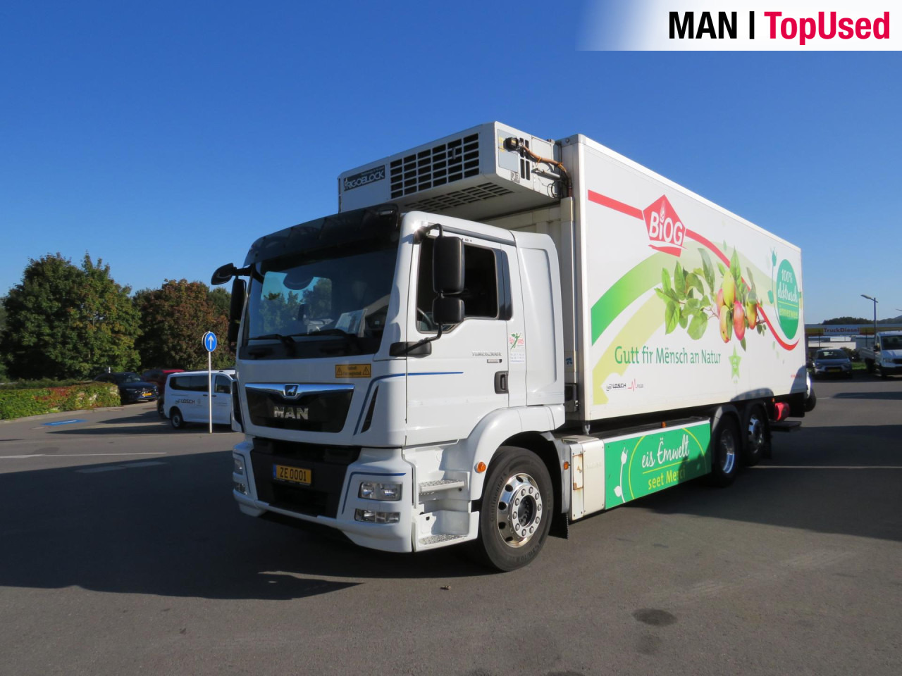 MAN eTGM 26.360 E 6X2-4 LL Kühlkoffer Klima Luftfeder - Chladírenský nákladní automobil, Elektrické nákladní vozidlo: obrázek 1 MAN eTGM 26.360 E 6X2-4 LL Kühlkoffer Klima Luftfeder - Chladírenský nákladní automobil, Elektrické nákladní vozidlo: obrázek 1