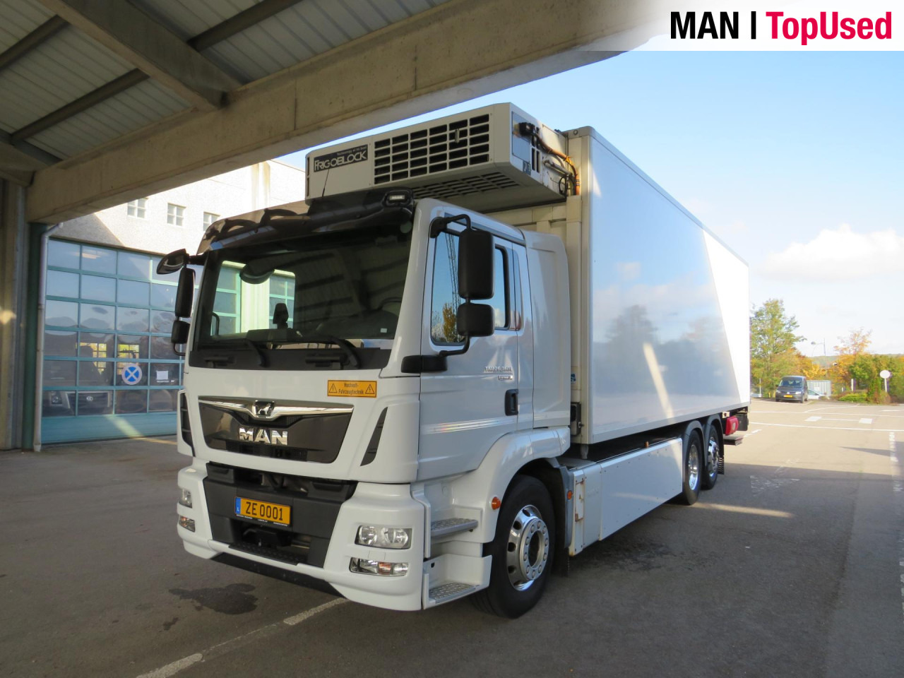 MAN eTGM 26.360 E 6X2-4 LL Kühlkoffer Klima Luftfeder - Chladírenský nákladní automobil, Elektrické nákladní vozidlo: obrázek 1 MAN eTGM 26.360 E 6X2-4 LL Kühlkoffer Klima Luftfeder - Chladírenský nákladní automobil, Elektrické nákladní vozidlo: obrázek 1