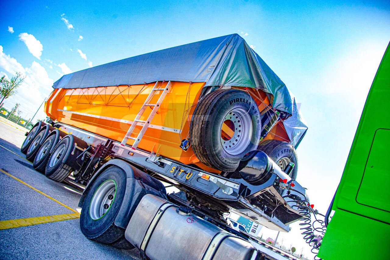 STU 4 AXLE TIPPER TRAILER / 4 ESSİEUX BENNE REMORQUE - Sklápěcí návěs: obrázek 2 STU 4 AXLE TIPPER TRAILER / 4 ESSİEUX BENNE REMORQUE - Sklápěcí návěs: obrázek 2
