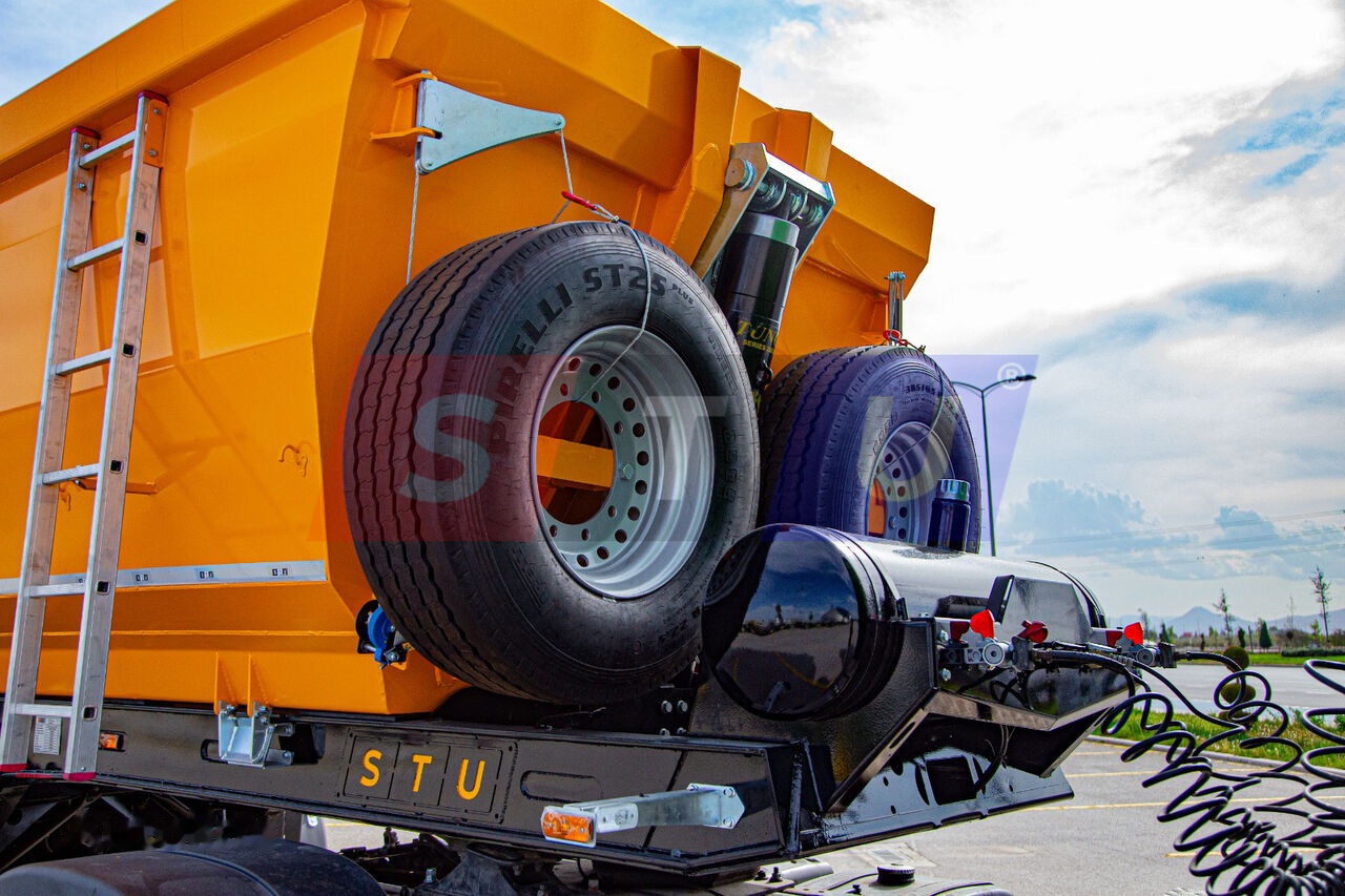 Nový Sklápěcí návěs STU 4 AXLE TIPPER TRAILER / 4 ESSİEUX BENNE REMORQUE: obrázek 21
