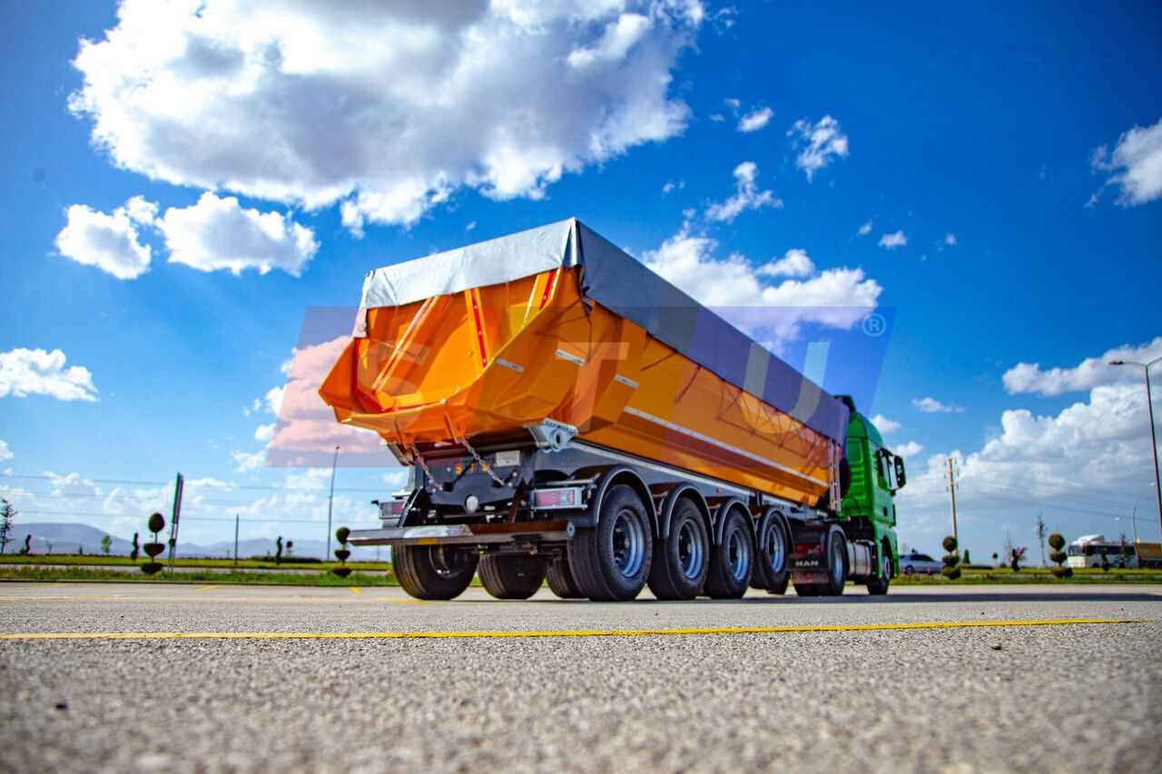 Nový Sklápěcí návěs STU 4 AXLE TIPPER TRAILER / 4 ESSİEUX BENNE REMORQUE: obrázek 11