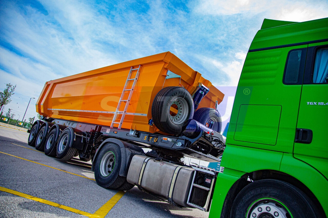 Nový Sklápěcí návěs STU 4 AXLE TIPPER TRAILER / 4 ESSİEUX BENNE REMORQUE: obrázek 20