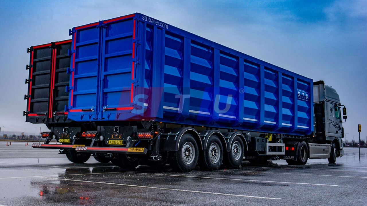 STU 71m3 TIPPER TRAILER - FOR METAL SCRAP - Sklápěcí návěs: obrázek 5 STU 71m3 TIPPER TRAILER - FOR METAL SCRAP - Sklápěcí návěs: obrázek 5