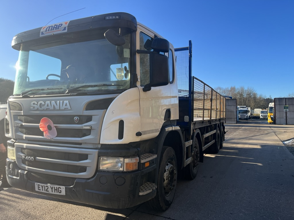Scania P400 8x4 Rigid - Nákladní automobil valníkový/ Plošinový: obrázek 1 Scania P400 8x4 Rigid - Nákladní automobil valníkový/ Plošinový: obrázek 1