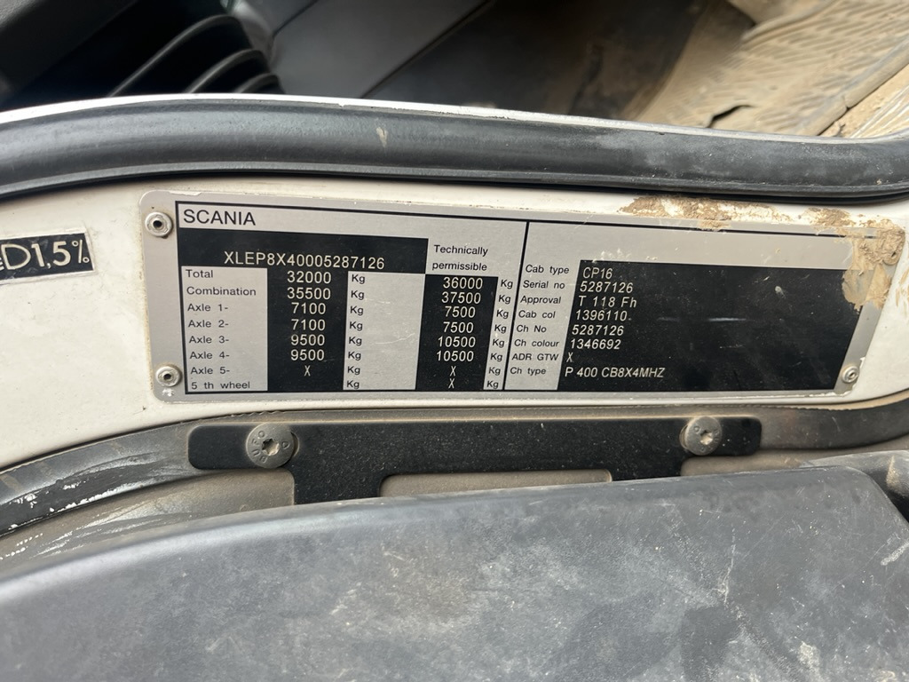 Nákladní automobil valníkový/ Plošinový Scania P400 8x4 Rigid: obrázek 10