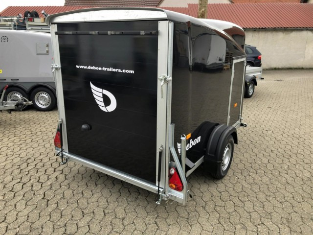 Cheval Liberte Debon Cargo 2 Poly + Türe schwarz Aluräder 1300 kg, 100 km/h, 300x155x168cm - Skříňový přívěs: obrázek 5 Cheval Liberte Debon Cargo 2 Poly + Türe schwarz Aluräder 1300 kg, 100 km/h, 300x155x168cm - Skříňový přívěs: obrázek 5