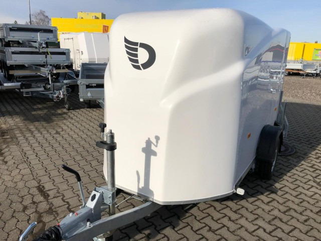 Cheval Liberte Debon Cargo 2 Poly + Türe weiß 1300 kg, 100 km/h, 300x155x168cm - Skříňový přívěs: obrázek 2 Cheval Liberte Debon Cargo 2 Poly + Türe weiß 1300 kg, 100 km/h, 300x155x168cm - Skříňový přívěs: obrázek 2