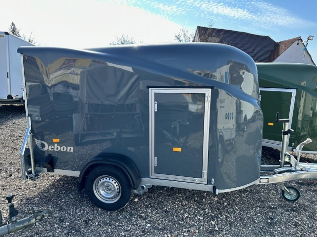 Cheval Liberte Debon Fourgon Cargo 2 Poly + Türe Eisengrau 1300 kg, 100 km/h, 300x155x168cm - Skříňový přívěs: obrázek 3 Cheval Liberte Debon Fourgon Cargo 2 Poly + Türe Eisengrau 1300 kg, 100 km/h, 300x155x168cm - Skříňový přívěs: obrázek 3