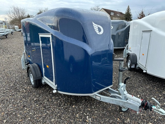 Cheval Liberte Debon Fourgon Cargo 2 Poly + Türe blau 1300 kg, 100 km/h, 300x155x168cm - Skříňový přívěs: obrázek 1 Cheval Liberte Debon Fourgon Cargo 2 Poly + Türe blau 1300 kg, 100 km/h, 300x155x168cm - Skříňový přívěs: obrázek 1