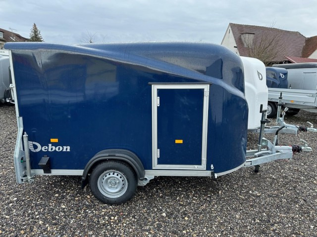 Cheval Liberte Debon Fourgon Cargo 2 Poly + Türe blau 1300 kg, 100 km/h, 300x155x168cm - Skříňový přívěs: obrázek 3 Cheval Liberte Debon Fourgon Cargo 2 Poly + Türe blau 1300 kg, 100 km/h, 300x155x168cm - Skříňový přívěs: obrázek 3