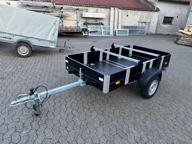 Faltos Blackline mit Fahrradträger, 750 kg, 2420 x 1420 x 300 mm - Přívěsný vozík: obrázek 1 Faltos Blackline mit Fahrradträger, 750 kg, 2420 x 1420 x 300 mm - Přívěsný vozík: obrázek 1