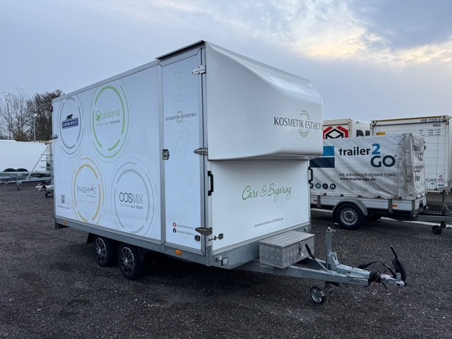 Hapert Kofferanhänger Sapphire H-2, 2,7 to. 4050 x 2200 x 2100 mm, 100 km/h - Skříňový přívěs: obrázek 1 Hapert Kofferanhänger Sapphire H-2, 2,7 to. 4050 x 2200 x 2100 mm, 100 km/h - Skříňový přívěs: obrázek 1