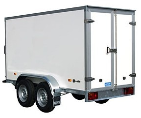 Hapert Sapphire L-2 300x150x180cm, ZG 2,0 to., Koffer Türe, glatte Wände - Skříňový přívěs: obrázek 1 Hapert Sapphire L-2 300x150x180cm, ZG 2,0 to., Koffer Türe, glatte Wände - Skříňový přívěs: obrázek 1