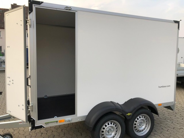 Humbaur Koffer HK 253015-18P, 2,5 to. 3040x1510x1800mm, Rampe, Seitentüre - Skříňový přívěs: obrázek 2 Humbaur Koffer HK 253015-18P, 2,5 to. 3040x1510x1800mm, Rampe, Seitentüre - Skříňový přívěs: obrázek 2