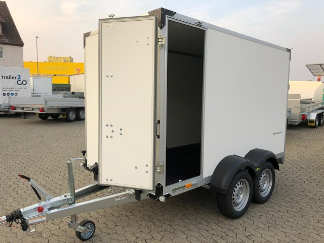 Humbaur Koffer HK 253015-18P, 2,5 to. 3040x1510x1800mm, Rampe, Seitentüre - Skříňový přívěs: obrázek 1 Humbaur Koffer HK 253015-18P, 2,5 to. 3040x1510x1800mm, Rampe, Seitentüre - Skříňový přívěs: obrázek 1