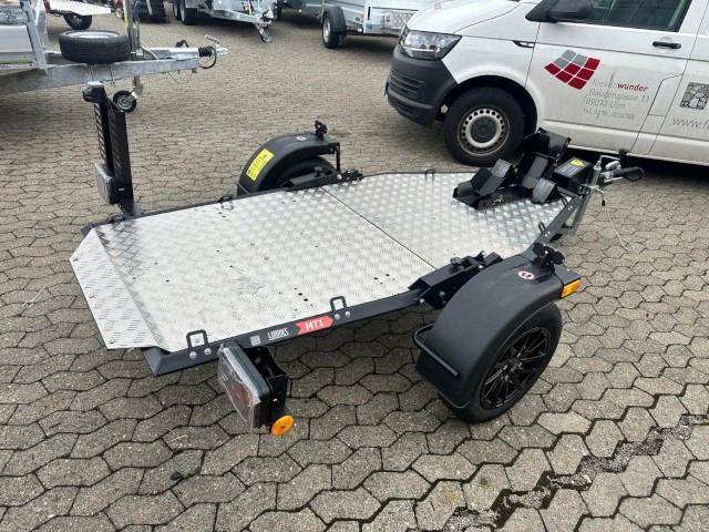 Lorries Motorradanhänger MT-1, 0,75 to. 245 x 99 cm, Alu-Felgen - Přepravník motocyklů: obrázek 5 Lorries Motorradanhänger MT-1, 0,75 to. 245 x 99 cm, Alu-Felgen - Přepravník motocyklů: obrázek 5