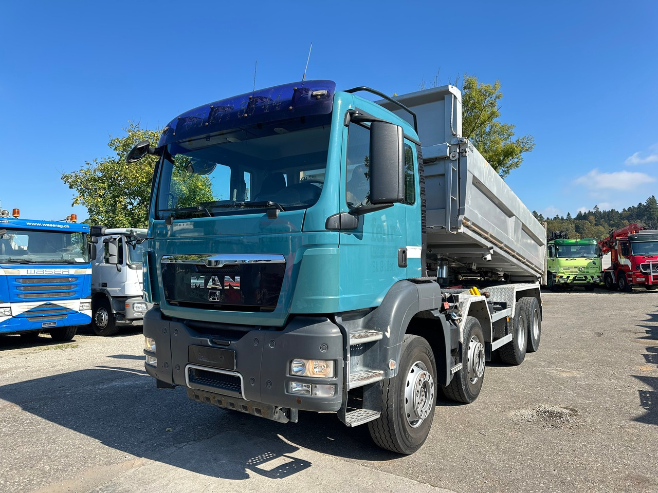 MAN TGS 35.480 8x4 Wechselsistem - Sklápěč: obrázek 1 MAN TGS 35.480 8x4 Wechselsistem - Sklápěč: obrázek 1