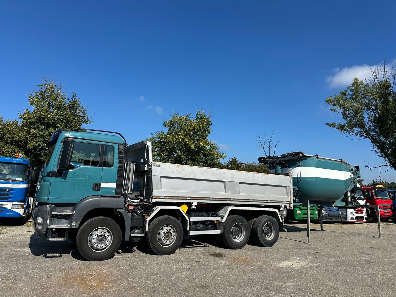 MAN TGS 35.480 8x4 Wechselsistem - Sklápěč: obrázek 2 MAN TGS 35.480 8x4 Wechselsistem - Sklápěč: obrázek 2
