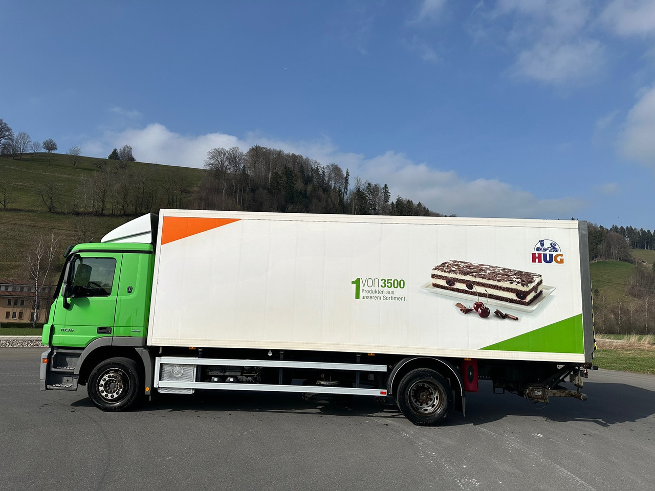 Chladírenský nákladní automobil MERCEDES-BENZ Actros 18.36 Kühler Hebebühne: obrázek 10