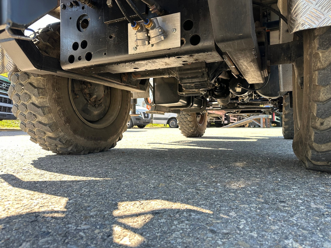 MERCEDES-BENZ MB Trac 700K Brücke-Kran-Seilwinde - Komunální traktor: obrázek 5 MERCEDES-BENZ MB Trac 700K Brücke-Kran-Seilwinde - Komunální traktor: obrázek 5