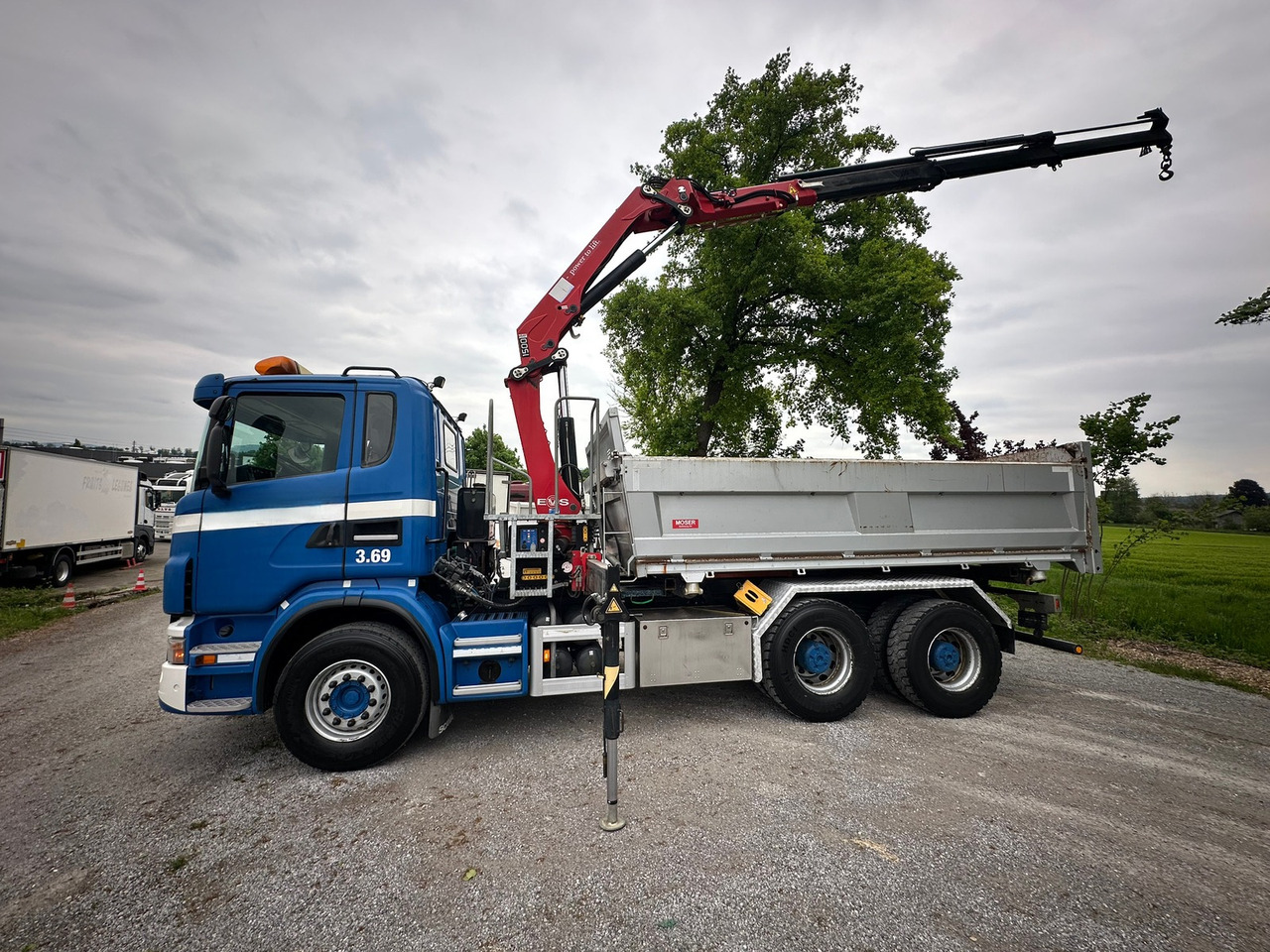 SCANIA G440 6x4 Kran+Kipper ORG-km 57.000 - Sklápěč, Auto s hydraulickou rukou: obrázek 4 SCANIA G440 6x4 Kran+Kipper ORG-km 57.000 - Sklápěč, Auto s hydraulickou rukou: obrázek 4