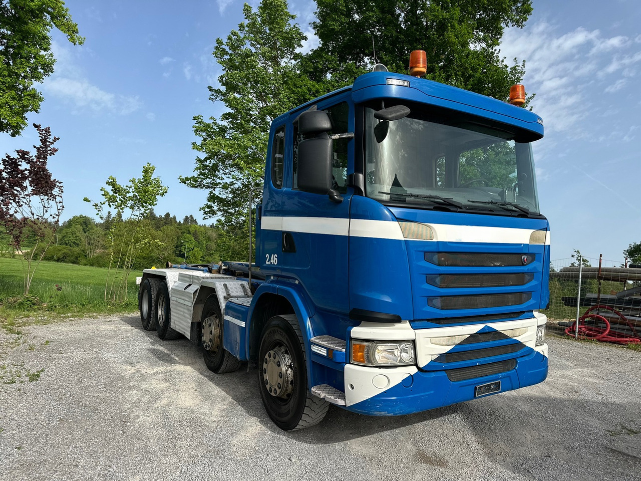 SCANIA G450 8x4 Abrollkipper - Hákový nosič kontejnerů: obrázek 4 SCANIA G450 8x4 Abrollkipper - Hákový nosič kontejnerů: obrázek 4