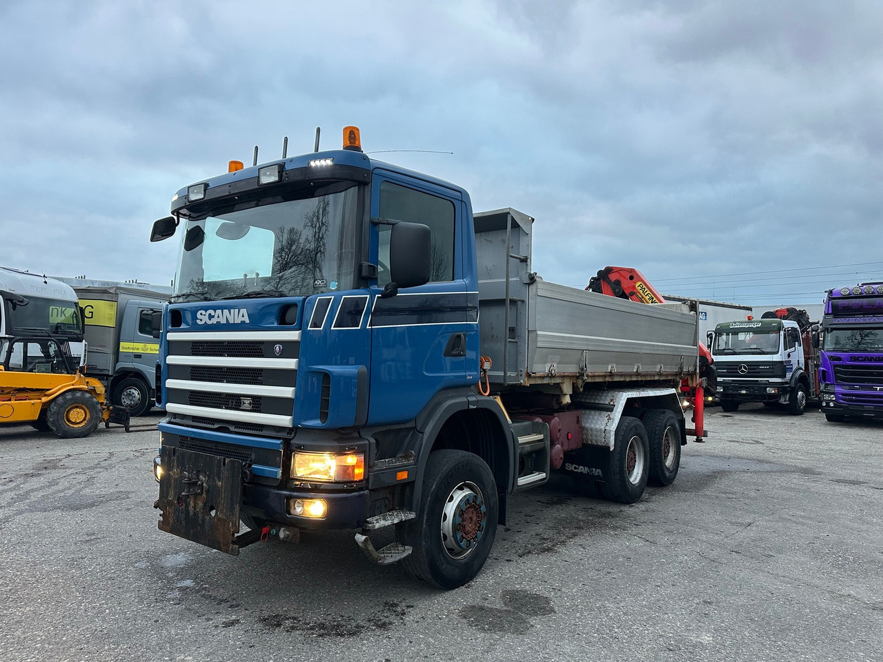 SCANIA R420 6x6 Kran PK16000 - Sklápěč, Auto s hydraulickou rukou: obrázek 1 SCANIA R420 6x6 Kran PK16000 - Sklápěč, Auto s hydraulickou rukou: obrázek 1