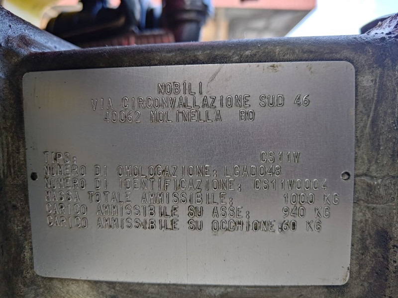 Nobili Ventis 502-1001 T OTF - Tažený postřikovač: obrázek 5 Nobili Ventis 502-1001 T OTF - Tažený postřikovač: obrázek 5