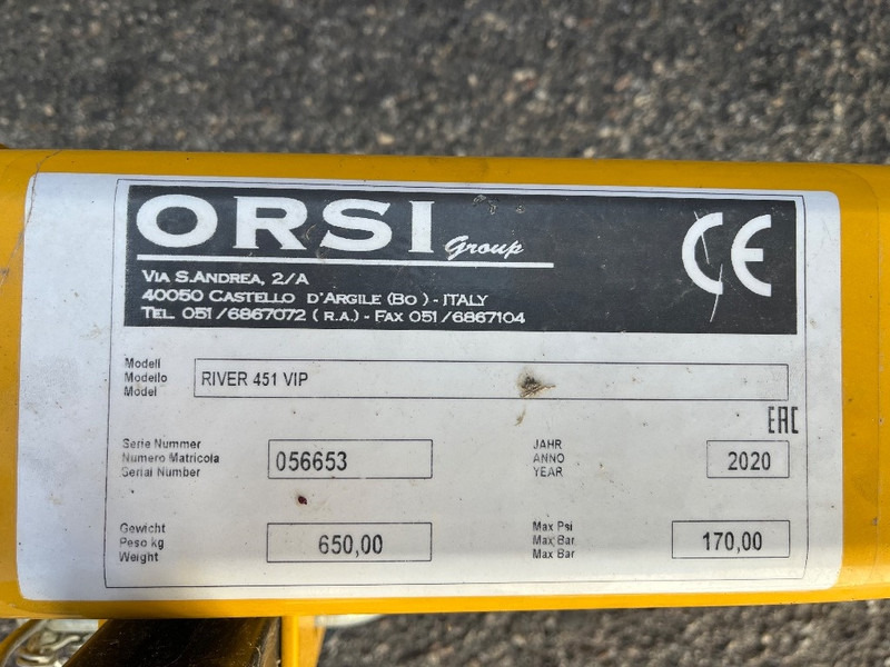 Příkopová sekačka ORSI River 451 Vip: obrázek 7 Příkopová sekačka ORSI River 451 Vip: obrázek 7