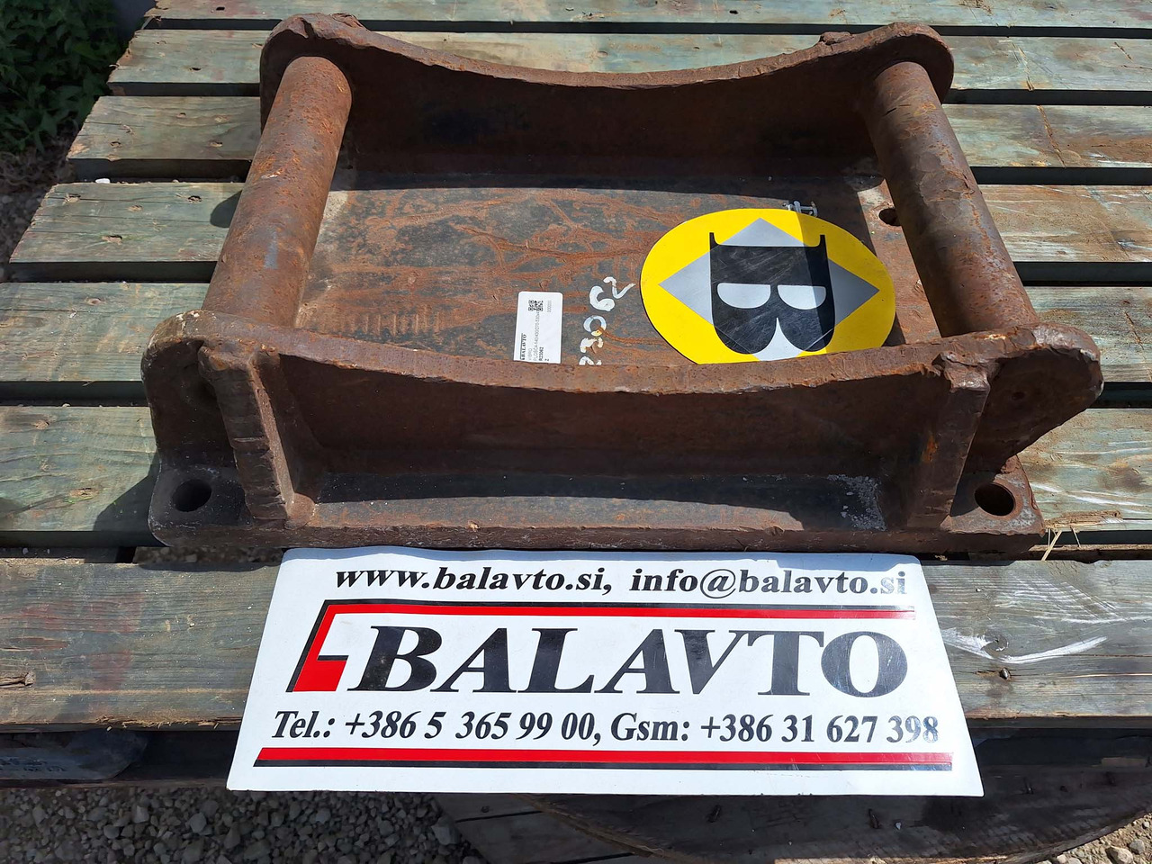 Attachment plate S50 - Rychloupínací pro Stavební technika: obrázek 1 Attachment plate S50 - Rychloupínací pro Stavební technika: obrázek 1