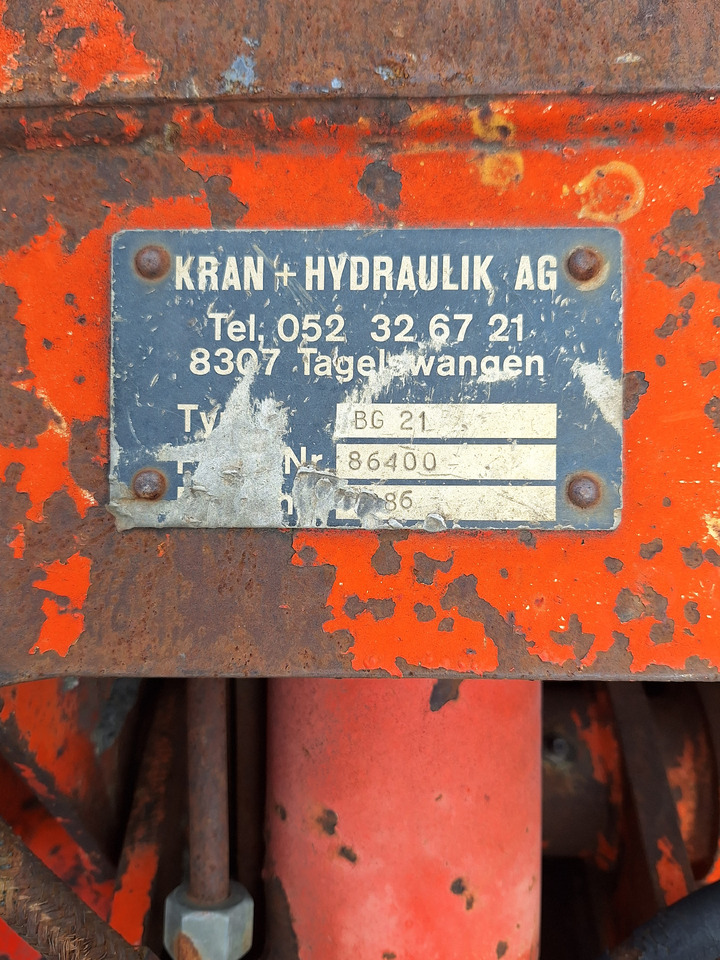 Kran Hydraulik BG 21 - Drapák pro Rýpadlo: obrázek 5 Kran Hydraulik BG 21 - Drapák pro Rýpadlo: obrázek 5