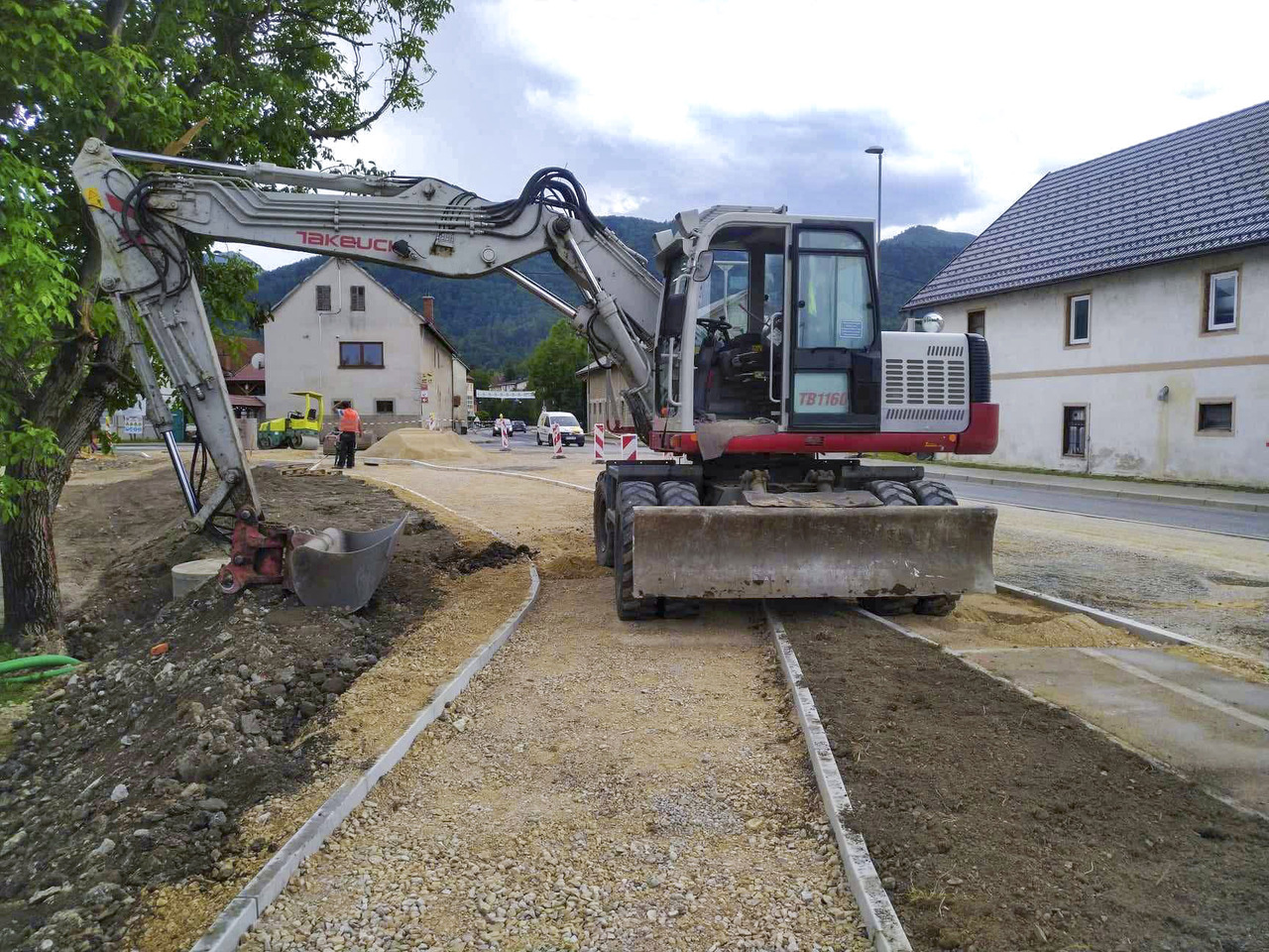 Takeuchi TB1160W - Kolesové rýpadlo: obrázek 1 Takeuchi TB1160W - Kolesové rýpadlo: obrázek 1
