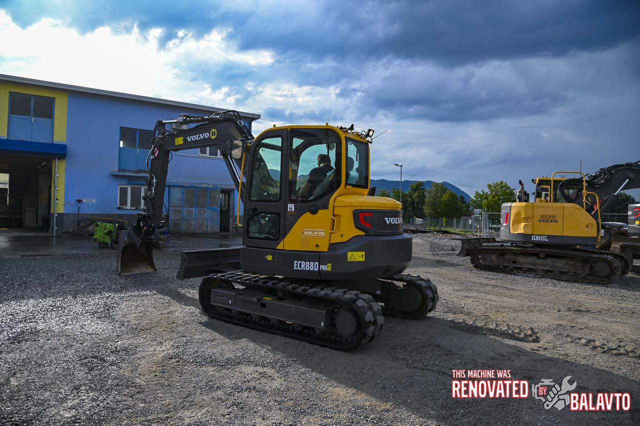 VOLVO ECR88D - Mini rýpadlo: obrázek 5 VOLVO ECR88D - Mini rýpadlo: obrázek 5