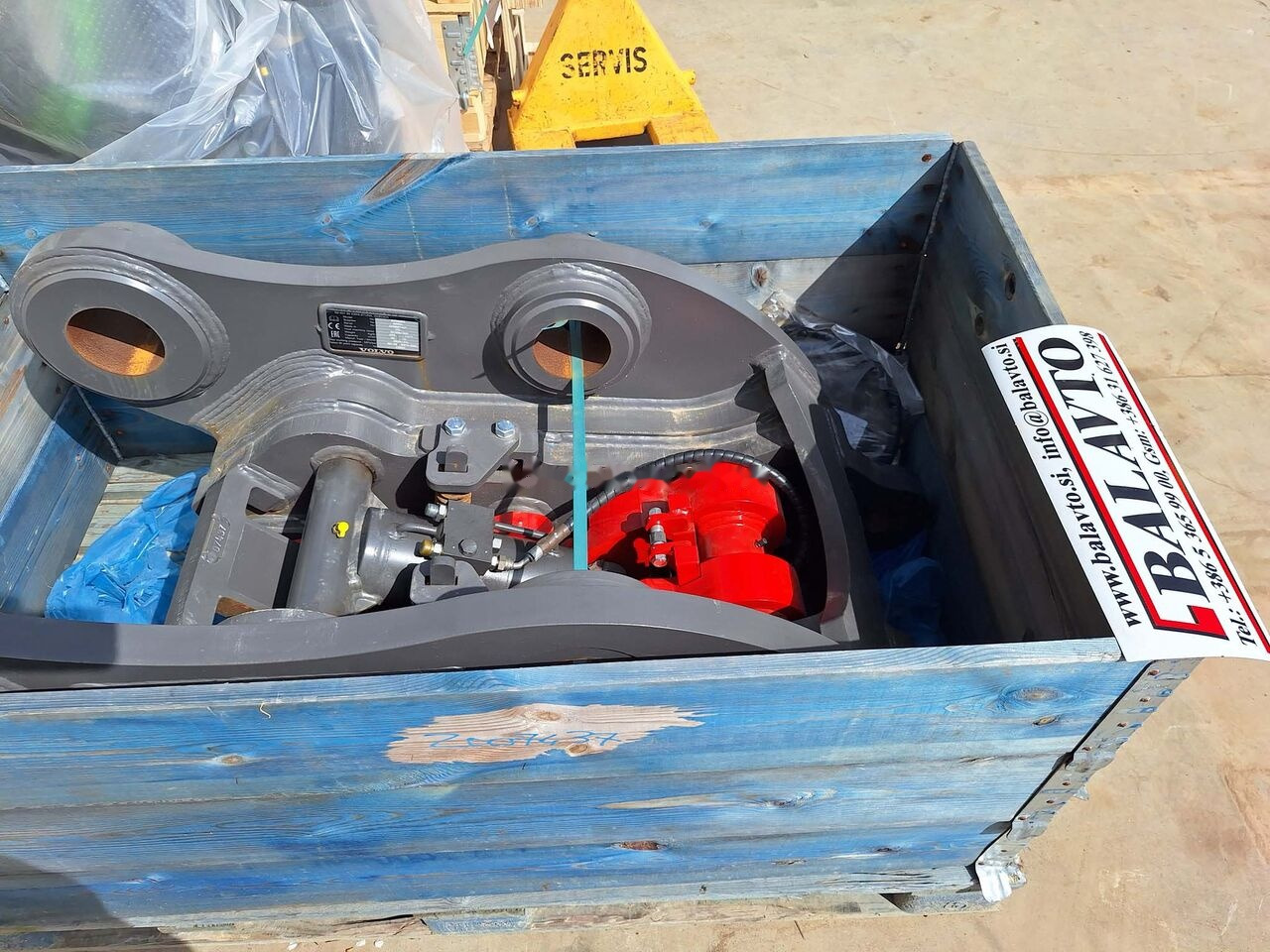 Volvo 8296852   Volvo EC350/380 - Rychloupínací pro Rýpadlo: obrázek 3 Volvo 8296852   Volvo EC350/380 - Rychloupínací pro Rýpadlo: obrázek 3