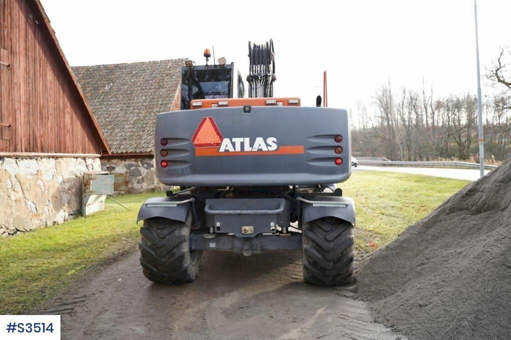 Atlas 140W Excavator - Kolesové rýpadlo: obrázek 5 Atlas 140W Excavator - Kolesové rýpadlo: obrázek 5