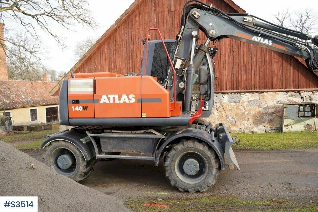 Atlas 140W Excavator - Kolesové rýpadlo: obrázek 3 Atlas 140W Excavator - Kolesové rýpadlo: obrázek 3