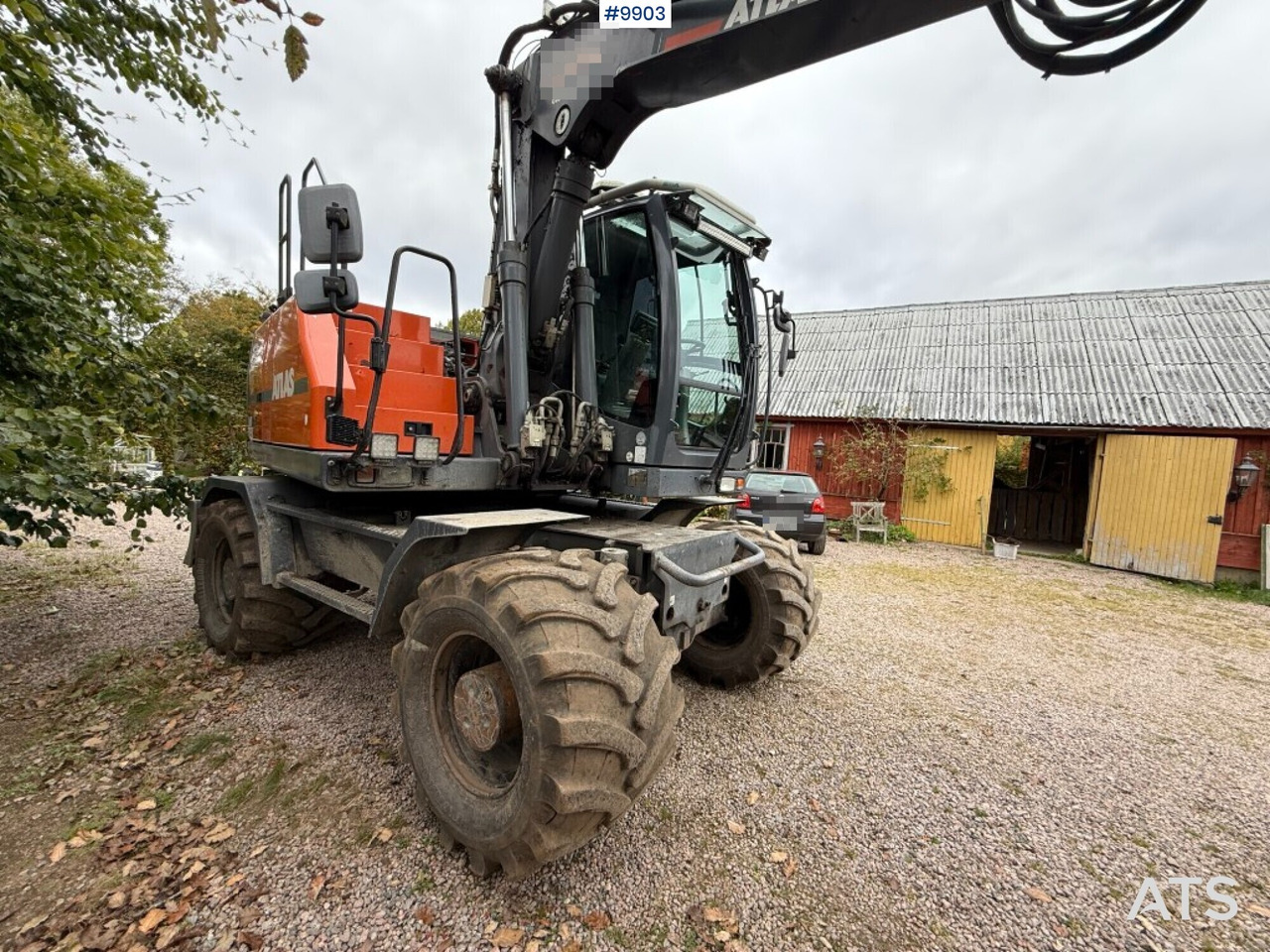 Atlas 160 wheel excavator with tiltrotator and attachments - Kolesové rýpadlo: obrázek 2 Atlas 160 wheel excavator with tiltrotator and attachments - Kolesové rýpadlo: obrázek 2