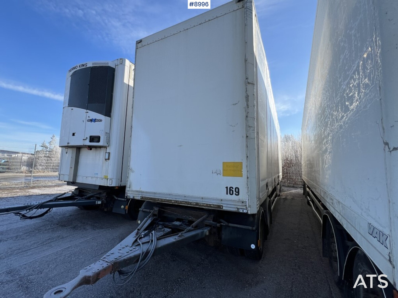 Box trailer EKERI L/L-4 - Skříňový přívěs: obrázek 1 Box trailer EKERI L/L-4 - Skříňový přívěs: obrázek 1