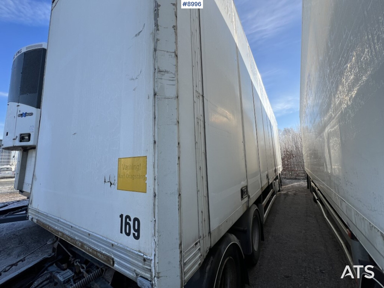 Skříňový přívěs Box trailer EKERI L/L-4: obrázek 16