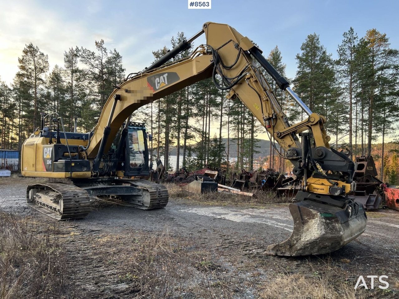 CAT 324 EL with Engcon tiltrotator and bucket (SEE VIDEO) - Pásové rýpadlo: obrázek 1 CAT 324 EL with Engcon tiltrotator and bucket (SEE VIDEO) - Pásové rýpadlo: obrázek 1
