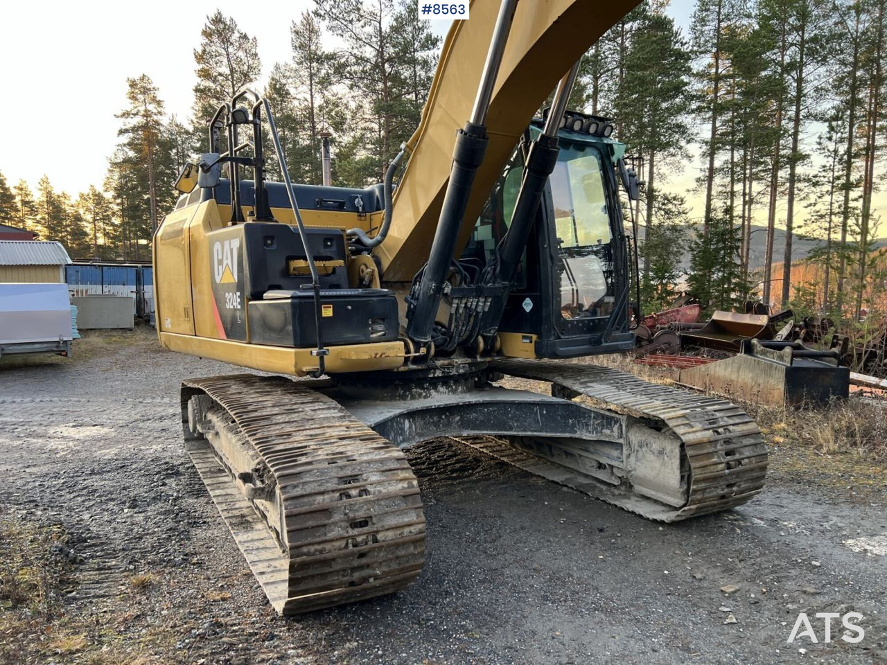 CAT 324 EL with Engcon tiltrotator and bucket (SEE VIDEO) - Pásové rýpadlo: obrázek 4 CAT 324 EL with Engcon tiltrotator and bucket (SEE VIDEO) - Pásové rýpadlo: obrázek 4