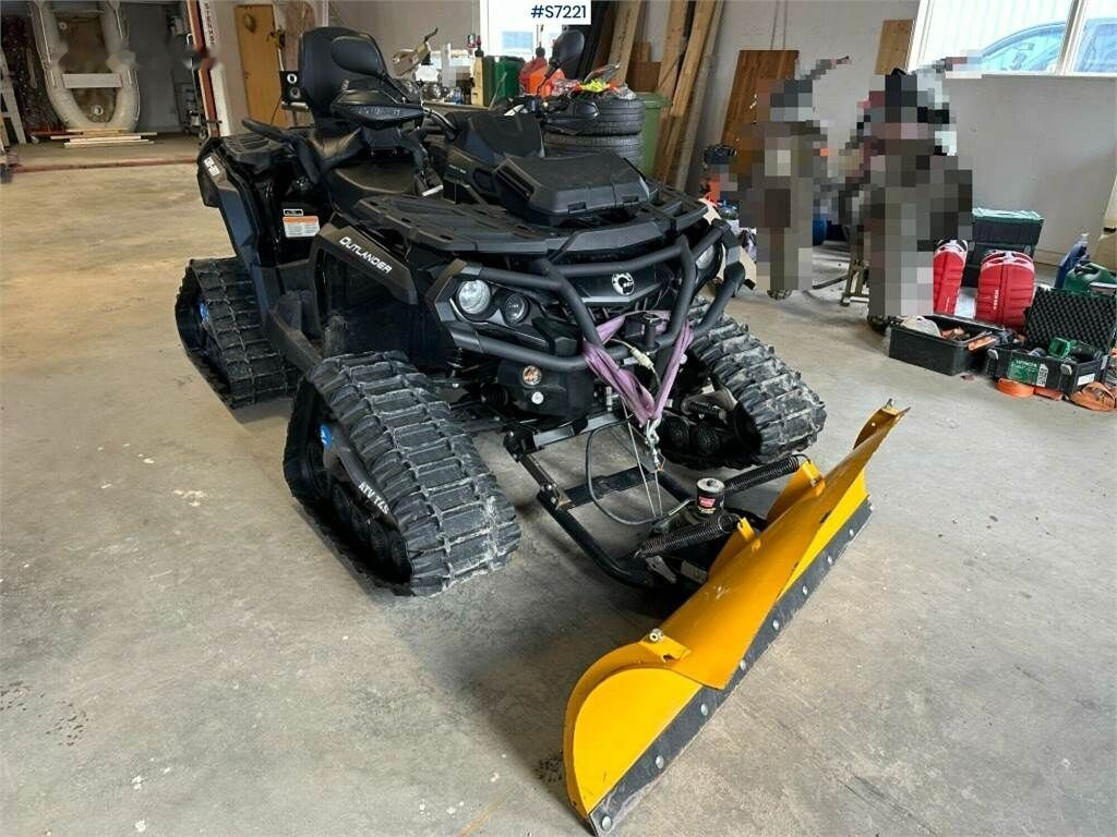 Čtyřkolka Can-Am Outlander 1000 Max XTP with track kit, plow and sa: obrázek 1
