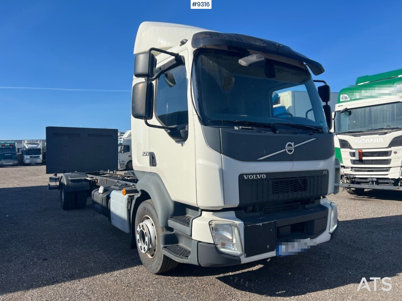 Chassis Volvo FL 250 - Podvozek s kabinou: obrázek 1 Chassis Volvo FL 250 - Podvozek s kabinou: obrázek 1