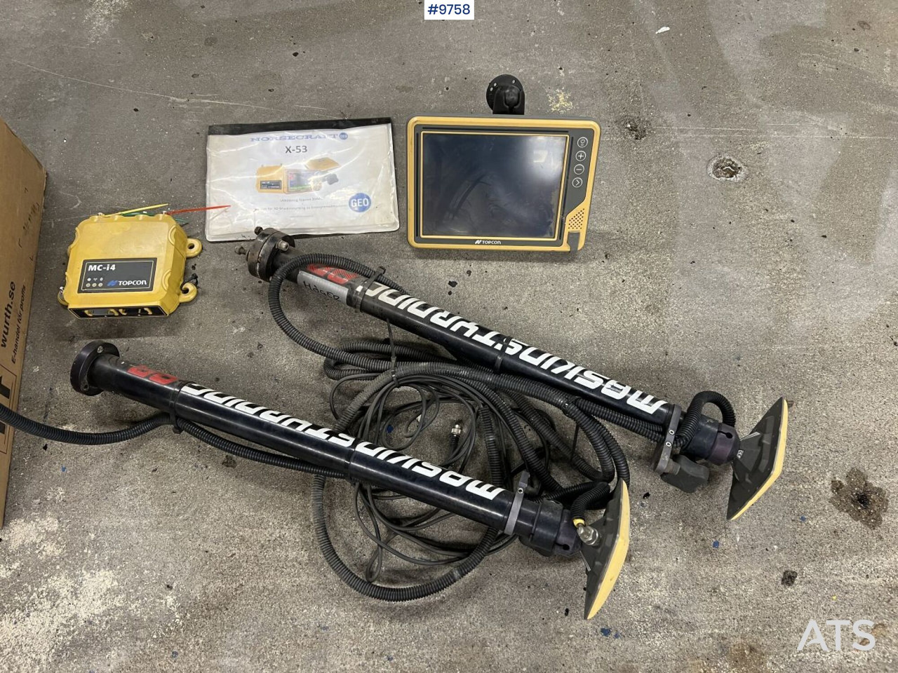 Complete TOPCON X-53 Excavation System - Elektrický systém pro Rýpadlo: obrázek 2 Complete TOPCON X-53 Excavation System - Elektrický systém pro Rýpadlo: obrázek 2