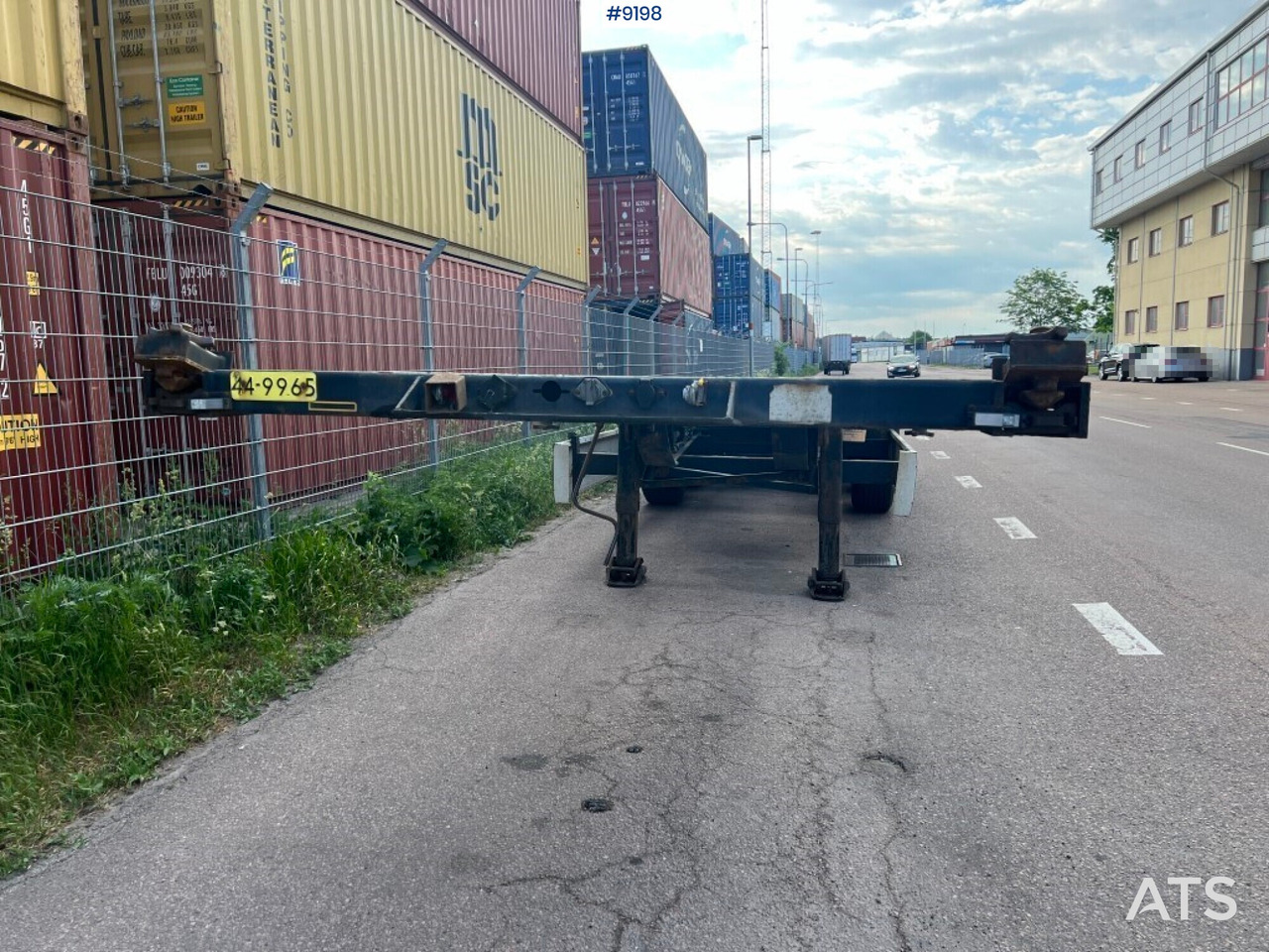 Kontejnerovy návěs/ Výměnná nástavba Container chassi - Krone SD: obrázek 7